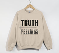 Load image into Gallery viewer, Truth Over Feelings - Christian Sweatshirt

