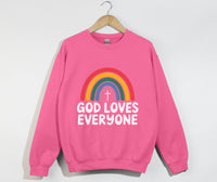 Load image into Gallery viewer, God Loves Everyone - Christian Sweatshirt
