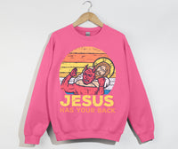 Load image into Gallery viewer, Jesus Has Your Back - Funny Christian Sweatshirt
