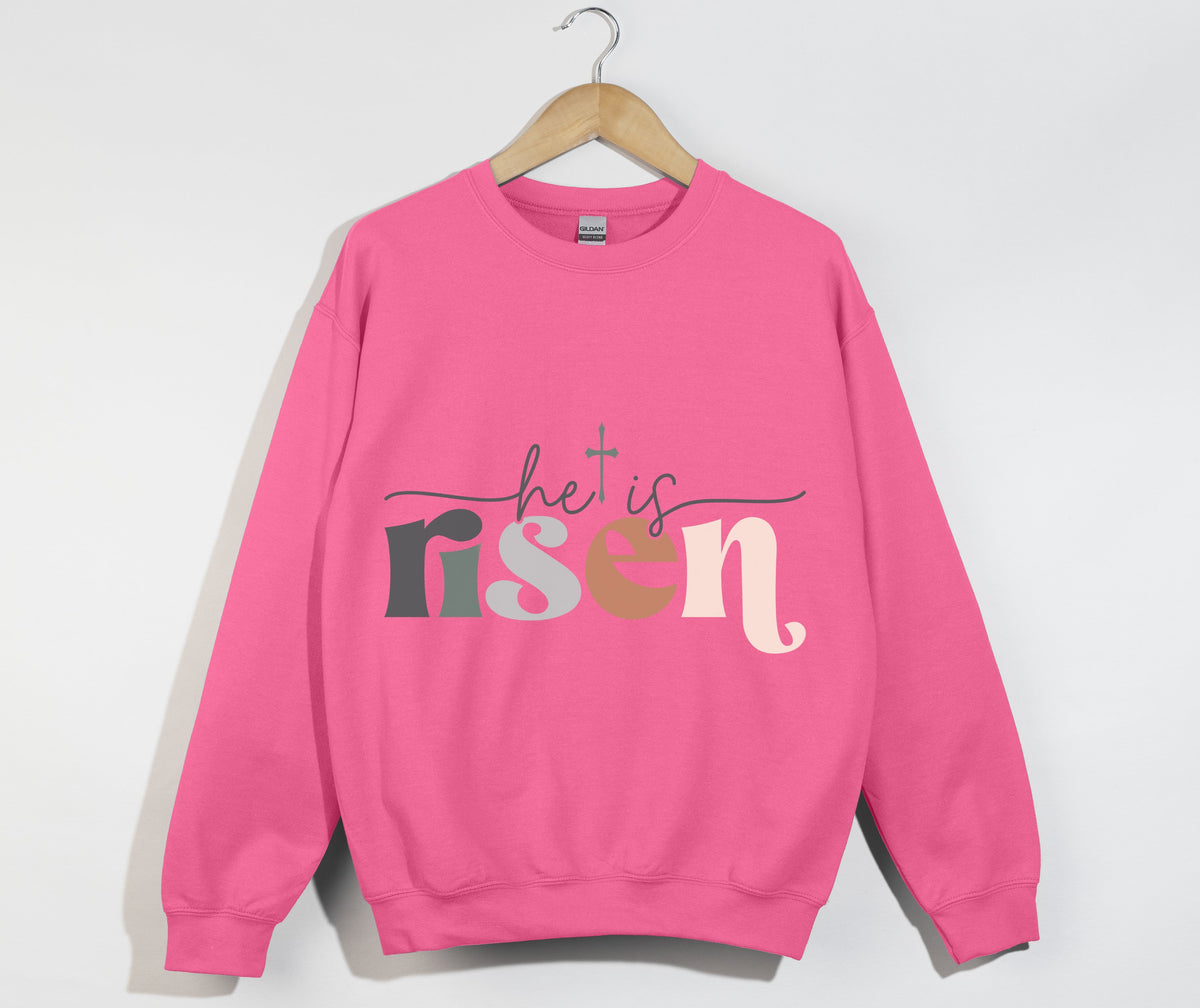 He Is Risen - Christian Sweatshirt