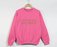Load image into Gallery viewer, Cancel Sin Not Jesus - Christian Sweatshirt