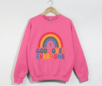 Load image into Gallery viewer, God Loves Everyone - Christian Sweatshirt
