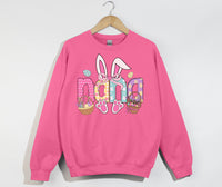 Load image into Gallery viewer, Easter Nana - Bunny Sweatshirt
