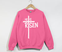Load image into Gallery viewer, He Is Risen - Christian Sweatshirt
