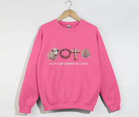 Load image into Gallery viewer, A Lot Can Happen In 7 Days - Easter Sweatshirt
