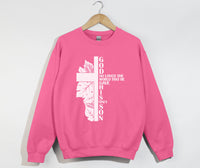 Load image into Gallery viewer, God So Loved The World - John 3:16 Christian Sweatshirt
