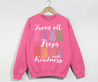 Load image into Gallery viewer, Treat All Peeps With Kindness - Easter Sweatshirt