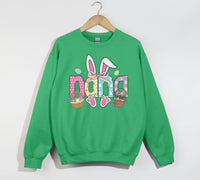 Load image into Gallery viewer, Easter Nana - Bunny Sweatshirt
