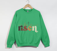 Load image into Gallery viewer, He Is Risen - Christian Sweatshirt
