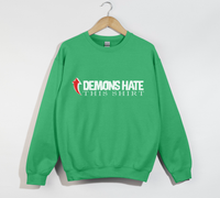 Load image into Gallery viewer, Demons Hate This Shirt  - Christian Sweatshirt
