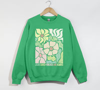 Load image into Gallery viewer, Jesus Saves, Forever And Always - Christian Sweatshirt
