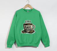 Load image into Gallery viewer, But First, Jesus - Christian Sweatshirt