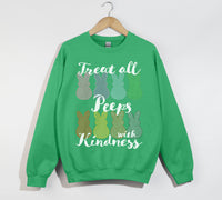 Load image into Gallery viewer, Treat All Peeps With Kindness - Easter Sweatshirt