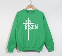 Load image into Gallery viewer, He Is Risen - Christian Sweatshirt

