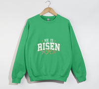 Load image into Gallery viewer, He Is Risen - Easter Christian Sweatshirt

