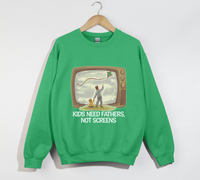 Load image into Gallery viewer, Kids Need Fathers, Not Screens - Sweatshirt

