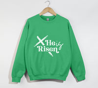 Load image into Gallery viewer, He Is Risen - Christian Sweatshirt
