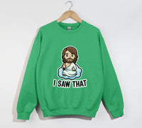 Load image into Gallery viewer, Jesus I Saw That - Funny Christian Sweatshirt
