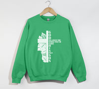 Load image into Gallery viewer, God So Loved The World - John 3:16 Christian Sweatshirt
