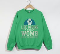 Load image into Gallery viewer, Life Begins In The Womb Not In The Courtroom - Sweatshirt
