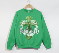 Load image into Gallery viewer, It Is Finished - Christian Sweatshirt
