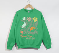 Load image into Gallery viewer, Grace Won, Death Lost - Christian Easter Sweatshirt

