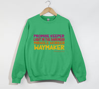 Load image into Gallery viewer, Waymaker, Miracle Worker, Promise Keeper, Light in the Darkness - Christian Sweatshirt
