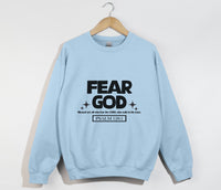 Load image into Gallery viewer, Fear God - Christian Sweatshirt

