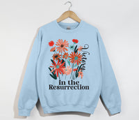 Load image into Gallery viewer, Victory In The Resurrection - Christian Sweatshirt
