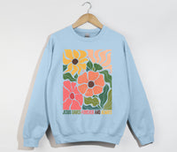 Load image into Gallery viewer, Jesus Saves, Forever And Always - Christian Sweatshirt
