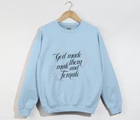 Load image into Gallery viewer, God Made Them Male And Female - Christian Sweatshirt
