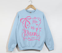 Load image into Gallery viewer, He Is Risen - Christian Sweatshirt

