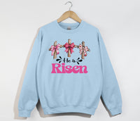 Load image into Gallery viewer, He Is Risen - Christian Sweatshirt
