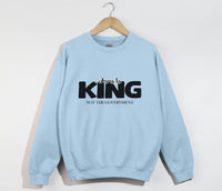 Load image into Gallery viewer, Jesus Is King Not The Government - Christian Sweatshirt
