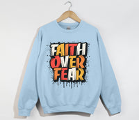 Load image into Gallery viewer, Faith Over Fear -  Christian Sweatshirt
