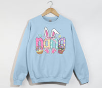 Load image into Gallery viewer, Easter Nana - Bunny Sweatshirt
