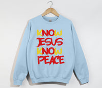 Load image into Gallery viewer, No Jesus, No Peace - Christian Sweatshirt
