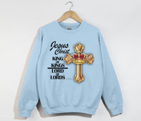 Load image into Gallery viewer, King Of Kings, Lord Of Lords - Christian Sweatshirt
