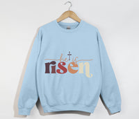 Load image into Gallery viewer, He Is Risen - Christian Sweatshirt
