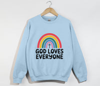 Load image into Gallery viewer, God Loves Everyone - Christian Sweatshirt
