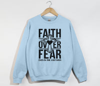 Load image into Gallery viewer, Faith Over Fear - Christian Sweatshirt
