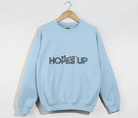 Load image into Gallery viewer, Get Your Hopes Up - Christian Sweatshirt
