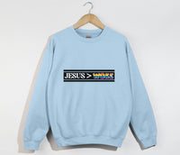 Load image into Gallery viewer, Jesus Woke - Christian Sweatshirt
