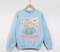 Load image into Gallery viewer, Because He Lives, We Can Face Tomorrow - Christian Easter Sweatshirt