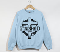Load image into Gallery viewer, It Is Finished - Christian Sweatshirt
