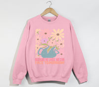 Load image into Gallery viewer, Because He Lives, We Can Face Tomorrow - Christian Easter Sweatshirt