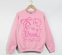 Load image into Gallery viewer, He Is Risen - Christian Sweatshirt
