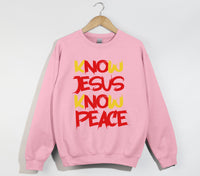 Load image into Gallery viewer, No Jesus, No Peace - Christian Sweatshirt
