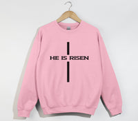 Load image into Gallery viewer, He Is Risen - Christian Sweatshirt
