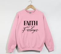 Load image into Gallery viewer, Faith Over Feelings - Christian Sweatshirt
